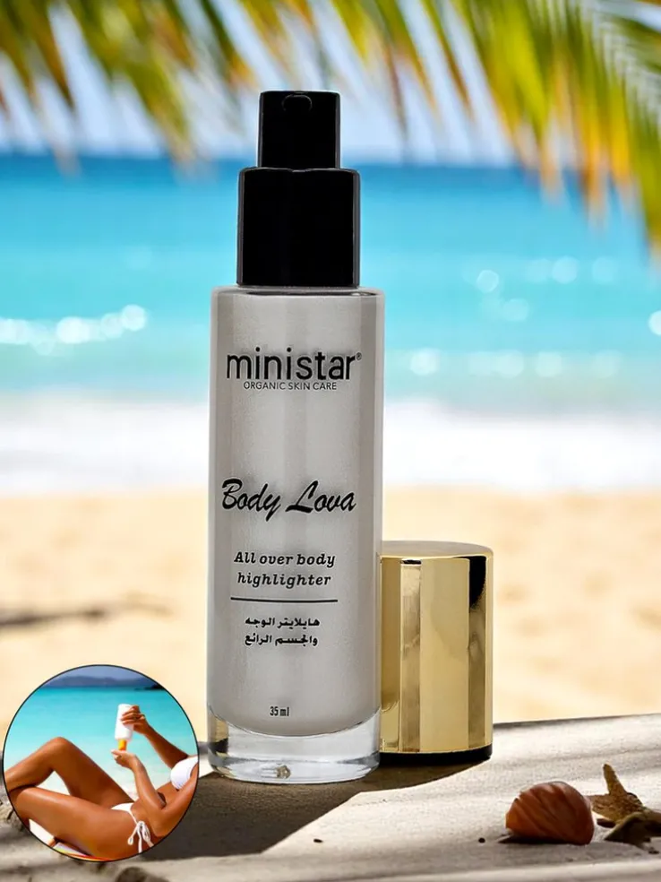 Ministar Rozświetlacz do twarzy i ciała w płynie