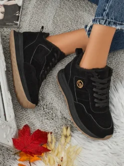 Nero Eleganza Ciepłe Sportowe Obuwie Damskie