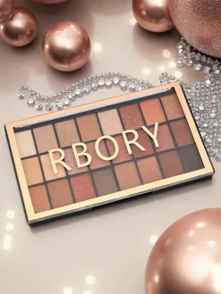 Paletka 24 cieni do powiek matowych i brokatowych Tea Mood