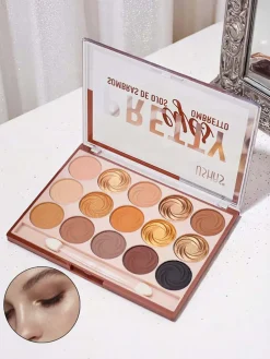 Paletka 15 cieni do powiek Nuts Mood