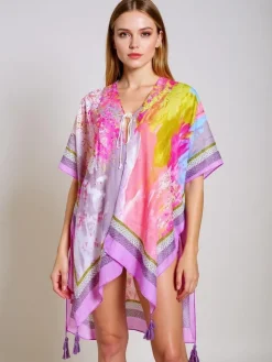 Pareo Anthea – kolorowe sukienka plażowa Royalfashion do kolan, uniwersalna