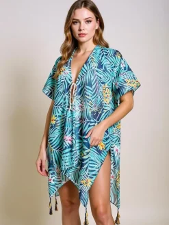 Pareo Helene Tropica Royalfashion do kolana – kolorowa sukienka plażowa