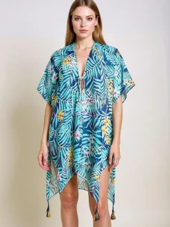 Pareo Helene Tropica Royalfashion do kolana – kolorowa sukienka plażowa