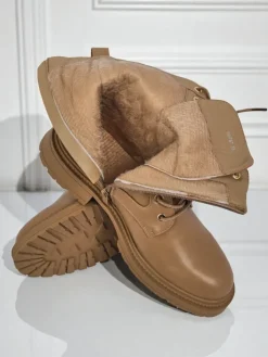 Pikowane botki damskie z ekologicznej skóry Sable Rose