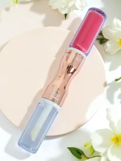 Pomadka do ust i bezbarwny błyszczyk 2w1 Gummy Bare