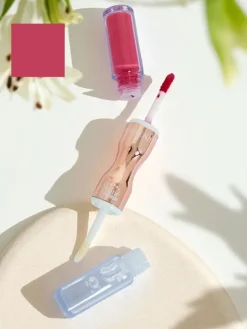 Pomadka do ust i bezbarwny błyszczyk 2w1 Ruby New