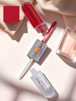 Pomadka do ust i bezbarwny błyszczyk 2w1 Lady Bug