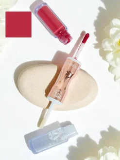 Pomadka do ust i bezbarwny błyszczyk 2w1 Lady Bug