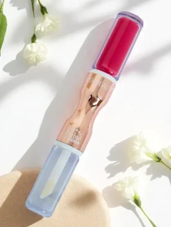 Pomadka do ust i bezbarwny błyszczyk 2w1 Velvet Punch