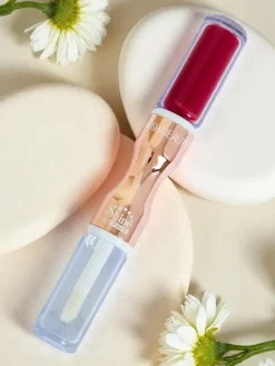 Pomadka do ust i bezbarwny błyszczyk 2w1 Ruby Woo