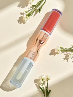 Pomadka do ust i bezbarwny błyszczyk 2w1 Sheer Pink