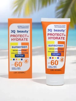 3Q Beauty Krem przeciwsłoneczny do twarzy wodoodporny 60 SPF