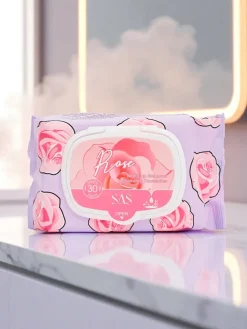 Różane Chusteczki nawilżające do demakijażu 30 szt.