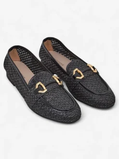 Royalfashion Ażurowe damskie mokasyny Sallim