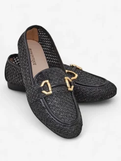 Royalfashion Ażurowe damskie mokasyny Sallim