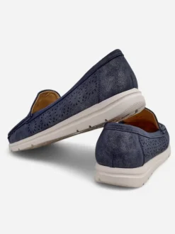 Royalfashion Ażurowe damskie mokasyny Besset