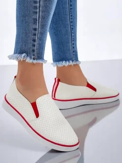 Royalfashion Ażurowe damskie półbuty slip on Kassias