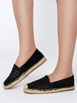 Royalfashion Ażurowe damskie espadryle Cetillad