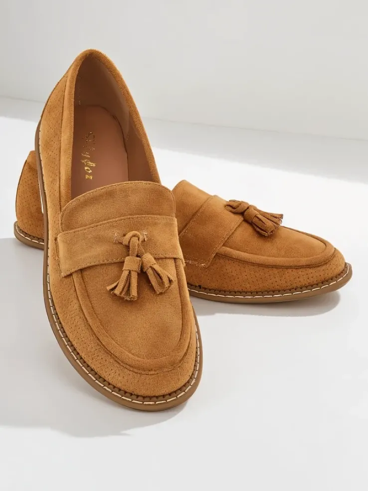 Royalfashion Ażurowe damskie mokasyny Esiobb