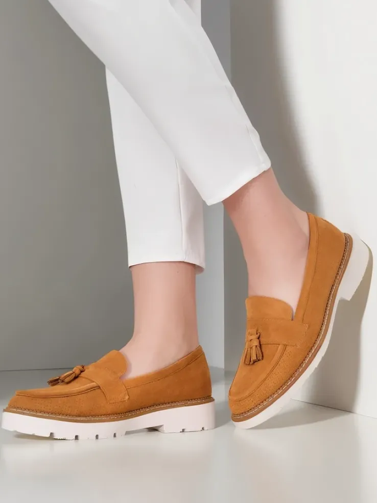 Royalfashion Ażurowe damskie mokasyny Esiobb