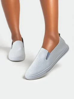 Royalfashion Ażurowe damskie półbuty slip on Eppes