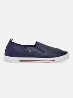 Royalfashion Ażurowe damskie półbuty slip on Vielles