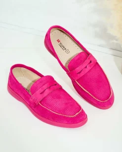 Royalfashion Ażurowe mokasyny damskie Sierro