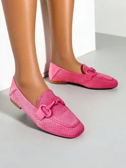 Royalfashion Ażurowe mokasyny damskie Laamba