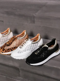 Royalfashion Ażurowe sneakersy damskie Ellos