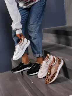 Royalfashion Ażurowe sneakersy damskie Ellos