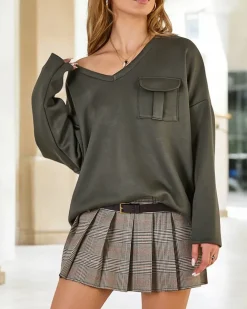 Royalfashion Bawełniana cienka bluza damska