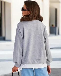 Royalfashion Bawełniana cienka bluza damska