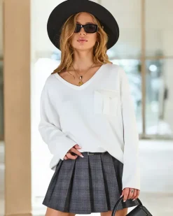 Royalfashion Bawełniana cienka bluza damska