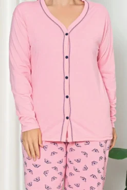 Royalfashion Bawełniana damska 2-częściowa piżama PLUS SIZE