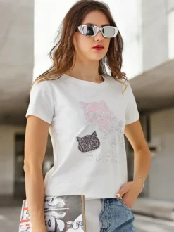 Royalfashion Bawełniana damska bluzka