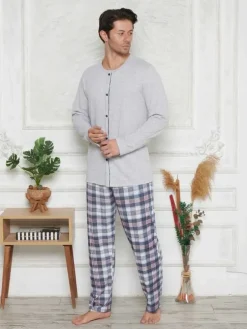 Royalfashion bawełniana męska piżama