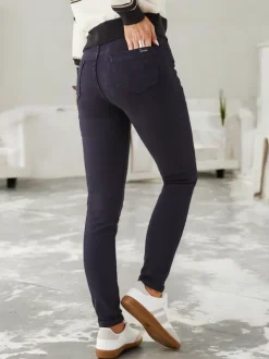 Royalfashion Bawełniane jeansy damskie typu rurki