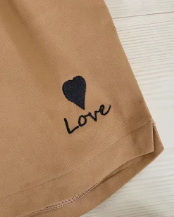 Royalfashion Bawełniane materiałowe krótkie spodenki damskie