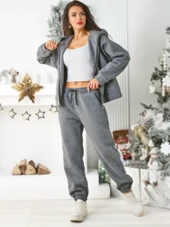 Royalfashion Bawełniany damski komplet dresowy