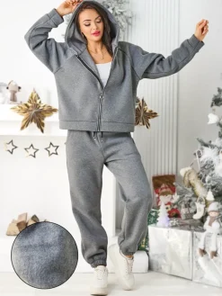 Royalfashion Bawełniany damski komplet dresowy