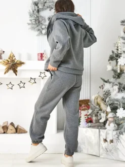 Royalfashion Bawełniany damski komplet dresowy