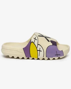 Royalfashion Beżowe damskie klapki Elmino