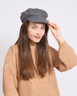 Royalfashion Beret damski z daszkiem