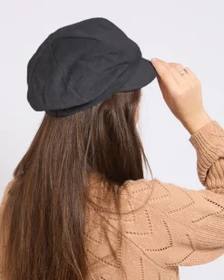 Royalfashion Beret damski z kokardką