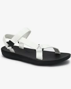 Royalfashion Białe damskie sportowe sandały Tatagse