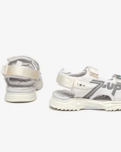 Royalfashion Białe sandały dziecięce Doniso