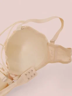 Royalfashion Biustonosz damski usztywniany z koronką