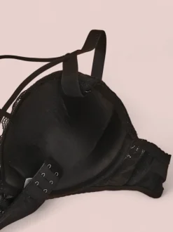 Royalfashion Biustonosz damski usztywniany z koronką