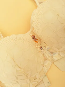 Royalfashion Biustonosz damski usztywniany z koronką