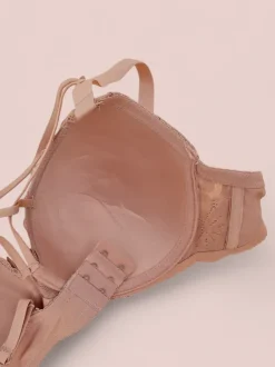 Royalfashion Biustonosz damski usztywniany z koronką